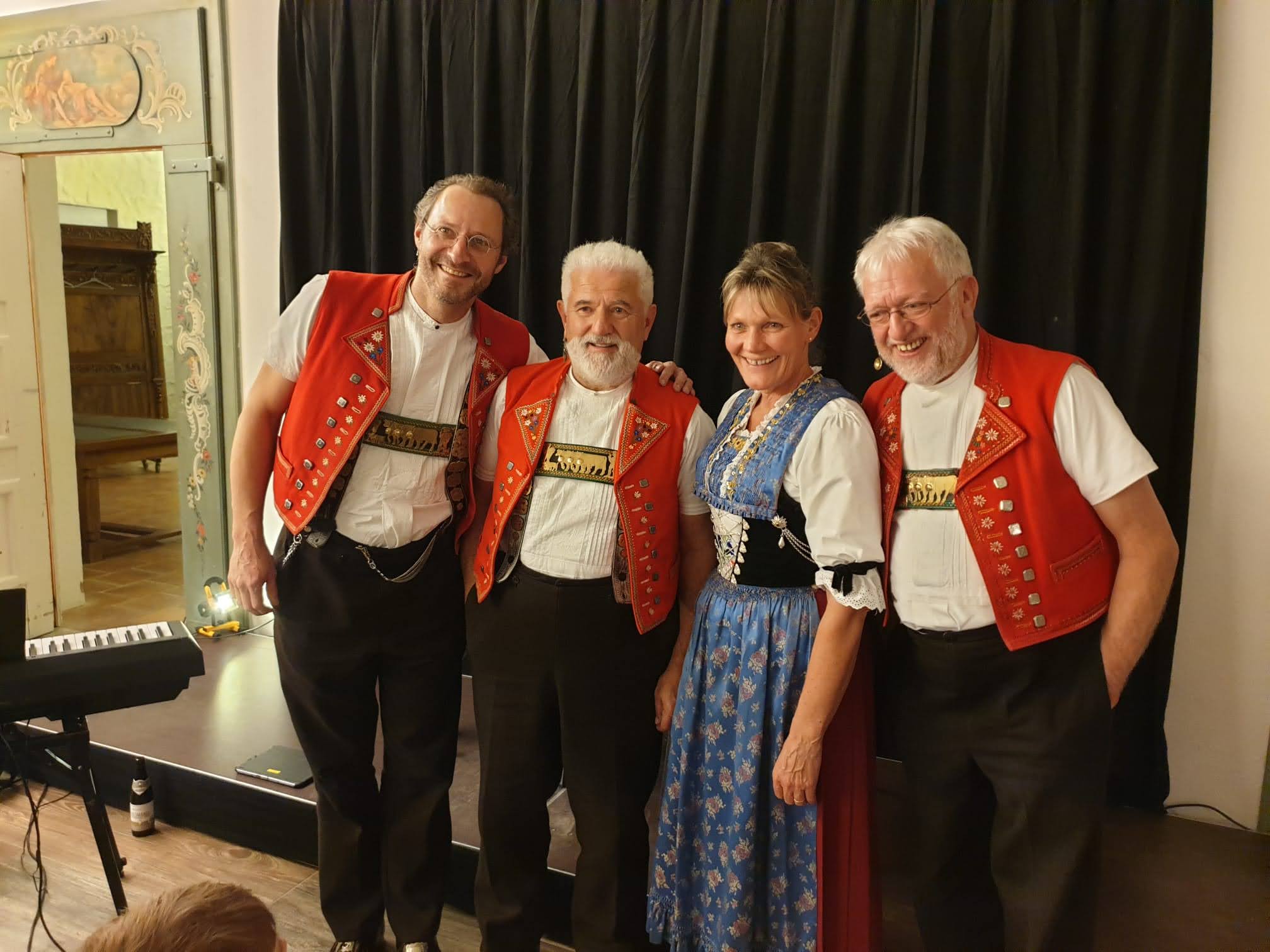 Gruppe in Tracht
